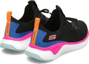 Sportiniai bateliai moterims Skechers Solare Fuse 13325-BKMT, juodi kaina ir informacija | Sportiniai bateliai, kedai moterims | pigu.lt