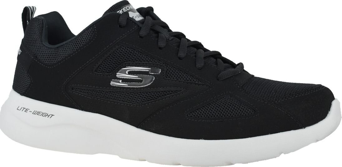 Sportiniai batai vyrams Skechers Dynamight 2.0, juodi цена и информация | Kedai vyrams | pigu.lt