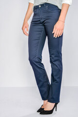 Черные брюки для женщин Trussardi Jeans цена и информация | Женские брюки | pigu.lt