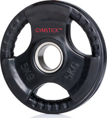 Блины для грифа Gymstick Rubber, 51 mm цена и информация | Гантели, штанги, гири | pigu.lt