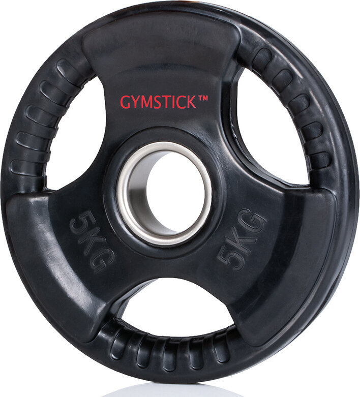 Diskinis svoris Gymstick Rubber, 51 mm цена и информация | Svoriai, svarmenys, štangos | pigu.lt