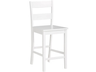2-jų baro kėdžių komplektas Notio Living Tornado, baltas kaina ir informacija | Virtuvės ir valgomojo kėdės | pigu.lt