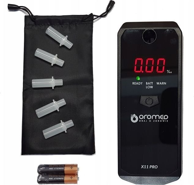 Elektrocheminis alkotesteris OROMED X11 PRO цена и информация | Alkotesteriai | pigu.lt