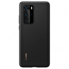 Huawei Silicone Case, skirtas Huawei P40 Pro, juodas kaina ir informacija | Telefono dėklai | pigu.lt