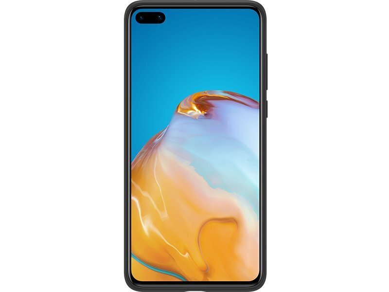 Huawei Silicone Case, skirtas Huawei P40, juodas цена и информация | Telefono dėklai | pigu.lt