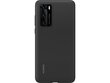 Huawei Silicone Case, skirtas Huawei P40, juodas kaina ir informacija | Telefono dėklai | pigu.lt