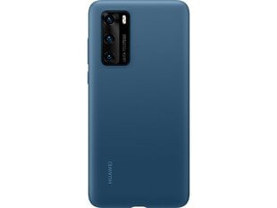 Huawei Silicone Case, skirtas Huawei P40, mėlynas kaina ir informacija | Telefono dėklai | pigu.lt