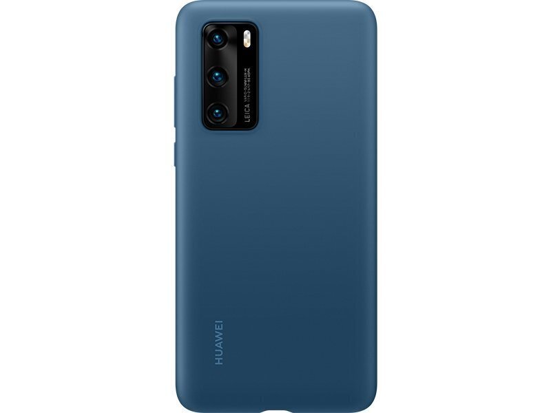 Huawei Silicone Case, skirtas Huawei P40, mėlynas kaina ir informacija | Telefono dėklai | pigu.lt
