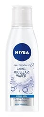 Мицеллярная вода для нормальной и комбинированной кожи NIVEA CARING 400 мл цена и информация | Средства для очищения лица | pigu.lt