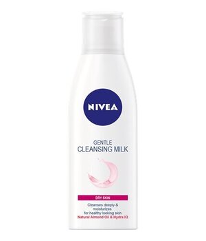 Молочко очищающее для сухой кожи Nivea Daily Essentials 200 мл цена и информация | Средства для очищения лица | pigu.lt