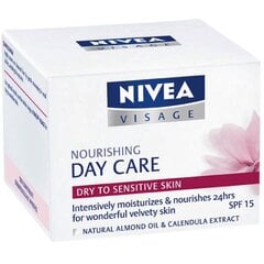 Dieninis veido kremas sausai ir jautriai odai NIVEA DAY CARE 50 ml kaina ir informacija | Veido kremai | pigu.lt