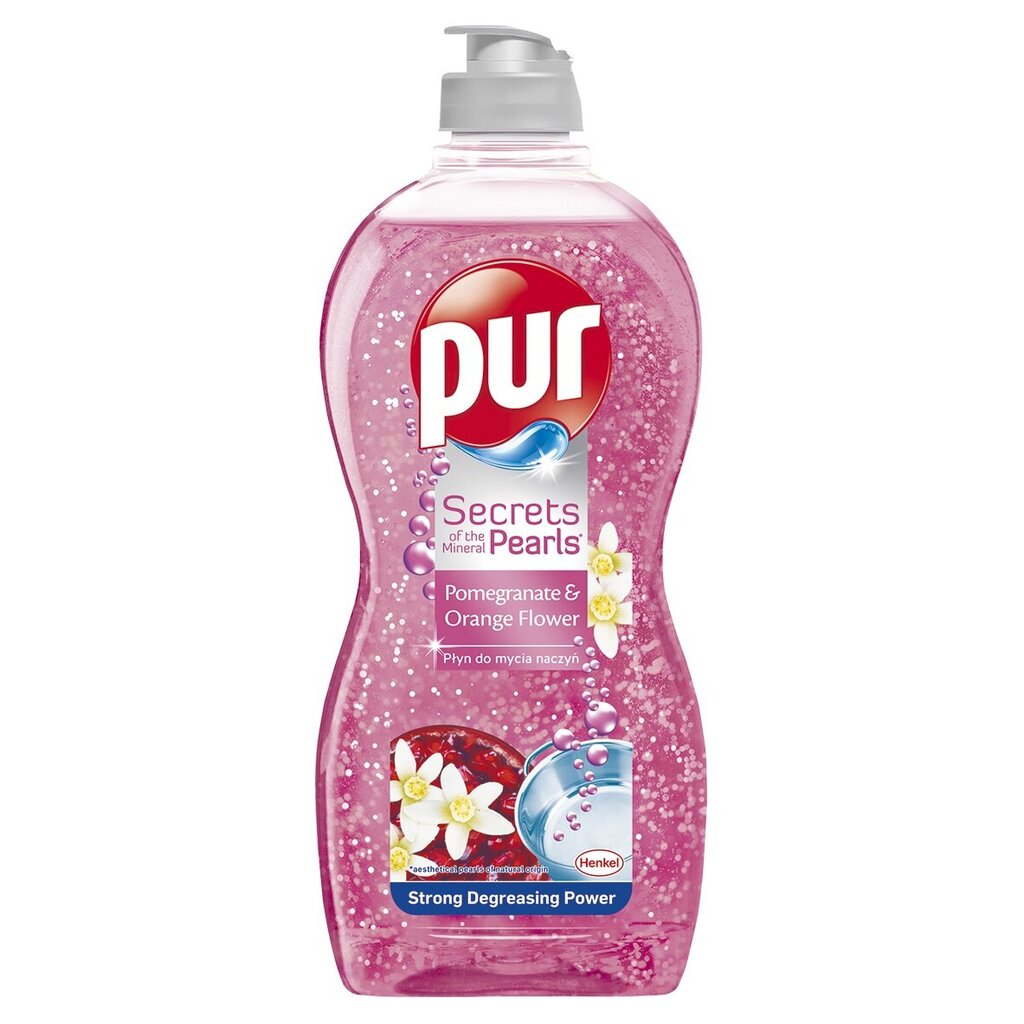 PUR PEARLS indų ploviklis Pomegranate 450ml kaina ir informacija | Indų plovimo priemonės | pigu.lt