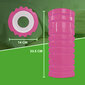 Masažinis treniruočių cilindras Tunturi Yoga 33cm, rožinis kaina ir informacija | Masažo reikmenys | pigu.lt
