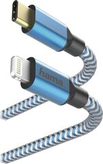 Hama 001833110000, USB C - Lightning, 1.5 м цена и информация | Кабели для телефонов | pigu.lt