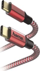 Hama 001832890000, USB-C, 1.5 м цена и информация | Кабели для телефонов | pigu.lt