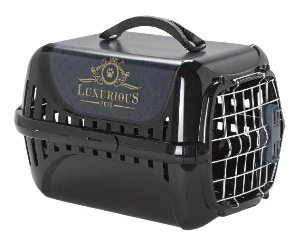 Transportavimo narvas Luxurious Pets, 49.4x32.2x30.4cm kaina ir informacija | Transportavimo narvai, krepšiai | pigu.lt
