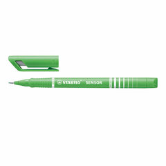 Rašiklis Stabilo Sensor F šviesiai žalios spalvos kaina ir informacija | Rašymo priemonės | pigu.lt