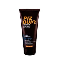 Солнцезащитный крем Piz Buin Active&Protect Sun Lotion Spf30, 100 мл цена и информация | Кремы от загара | pigu.lt