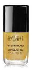 Лак для ногтей Gabriella Salvete Longlasting Enamel 11 мл, 49 Funny Honey цена и информация | Лаки, укрепители для ногтей | pigu.lt