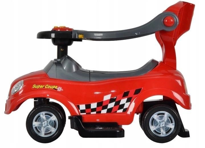 Paspiriama mašinėlė su rankenėle EcoToys 3in1 kaina ir informacija | Žaislai kūdikiams | pigu.lt