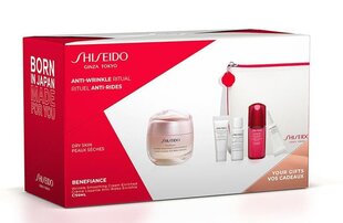 Kosmetikos rinkinys Shiseido sausai odai Anti-Wrinkle Ritual kaina ir informacija | Veido kremai | pigu.lt