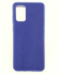 Чехол ALCANTARA для Samsung Galaxy 20S Ultra DARK BLUE цена и информация | Чехлы для телефонов | pigu.lt