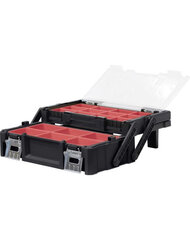 Įrankių dėžė Curver Cantilever, juoda kaina ir informacija | Įrankių dėžės, laikikliai | pigu.lt