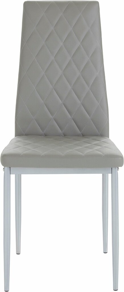 2-jų kėdžių komplektas Notio Living Barak, pilkas kaina ir informacija | Virtuvės ir valgomojo kėdės | pigu.lt