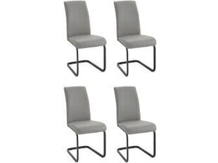 Комплект из 4-х стульев Notio Living Hakeem, серый цена и информация | Стулья для кухни и столовой | pigu.lt