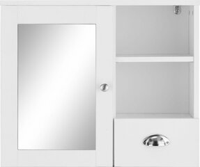 Шкафчик для ванной комнаты Notio Living Kyle 60, белый цена и информация | Шкафчики для ванной | pigu.lt