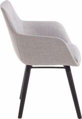 Комплект из 2-х стульев Notio Living Buckley, светло-серый цена и информация | Стулья для кухни и столовой | pigu.lt
