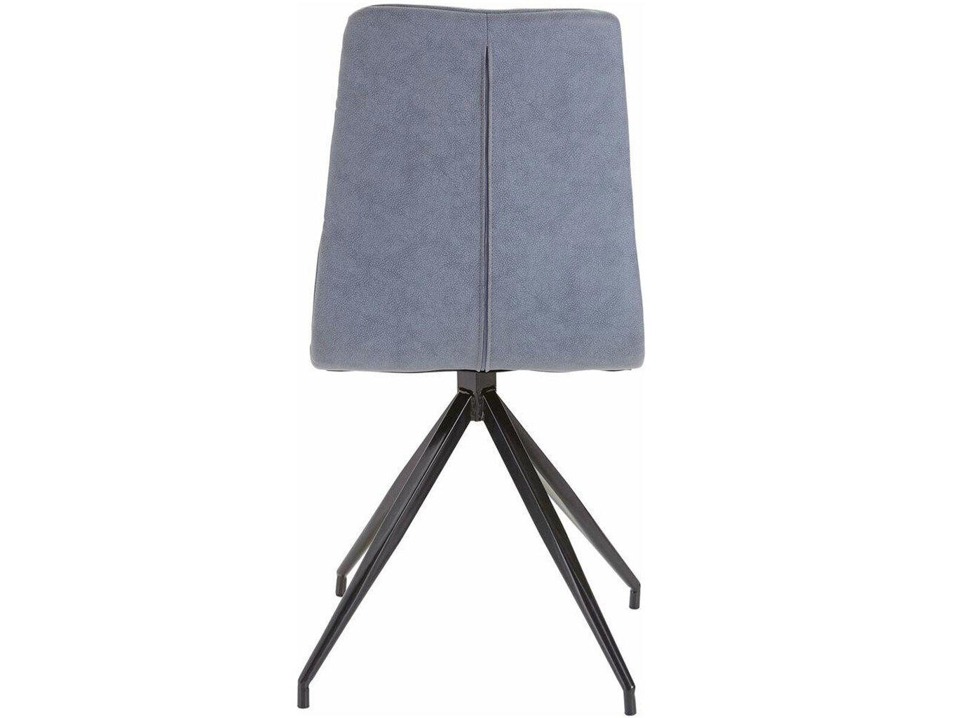 2-jų kėdžių komplektas Notio Living Claudia, mėlynas kaina ir informacija | Virtuvės ir valgomojo kėdės | pigu.lt