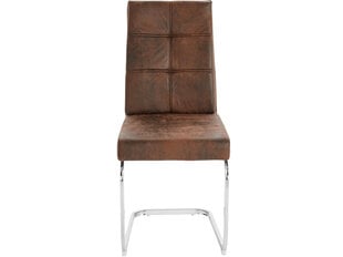 2-jų kėdžių komplektas Notio Living Lagona, rudas kaina ir informacija | Virtuvės ir valgomojo kėdės | pigu.lt