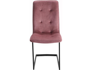 2-jų kėdžių komplektas Notio Living Oberyn, rožinis kaina ir informacija | Virtuvės ir valgomojo kėdės | pigu.lt