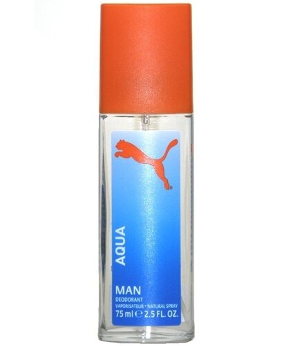 Purškiamas dezodorantas Puma Aqua Man vyrams 75 ml kaina ir informacija | Parfumuota kosmetika vyrams | pigu.lt