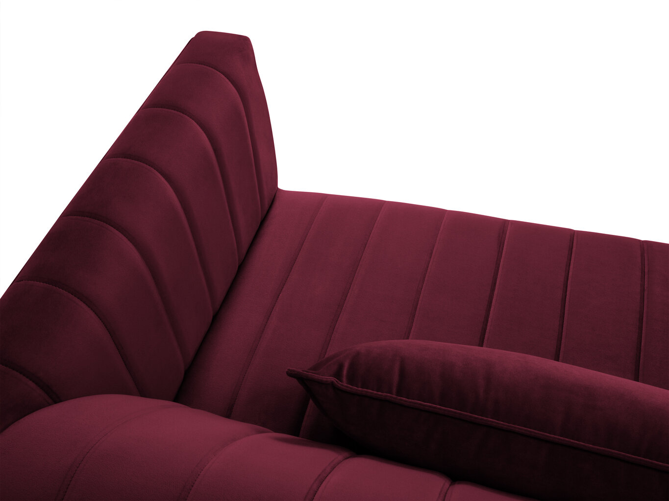 Sofa Micadoni Home Annite 2S, raudona kaina ir informacija | Sofos | pigu.lt