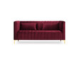 Sofa Micadoni Home Annite 2S, raudona kaina ir informacija | Sofos | pigu.lt