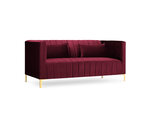 Sofa Micadoni Home Annite 2S, raudona