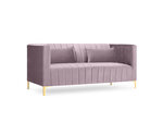 Sofa Micadoni Home Annite 2S, šviesiai violetinė