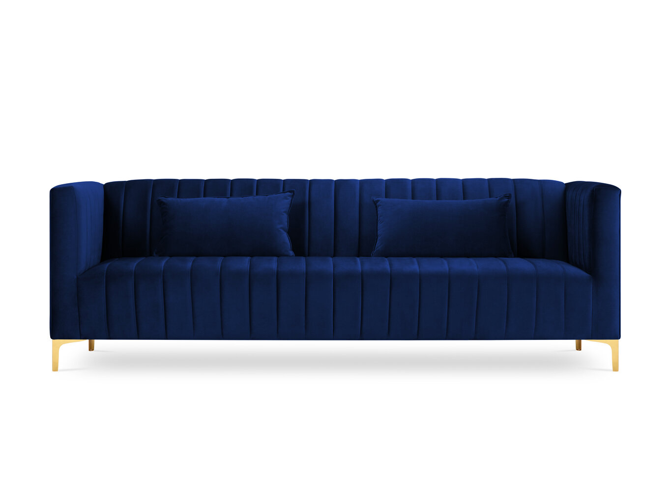Sofa Micadoni Home Annite 3S, mėlyna цена и информация | Sofos | pigu.lt