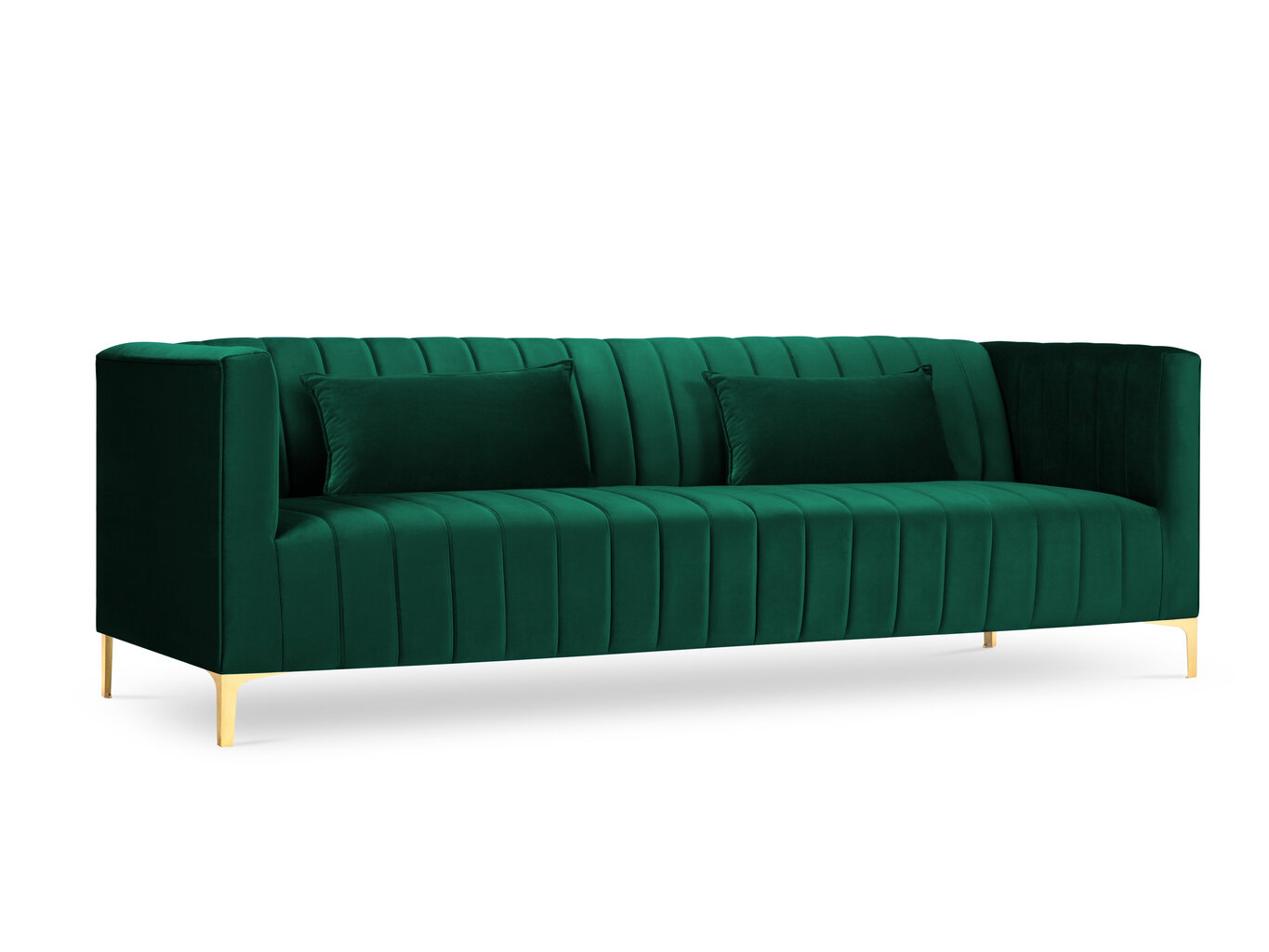 Sofa Micadoni Home Annite 3S, žalia цена и информация | Sofos | pigu.lt