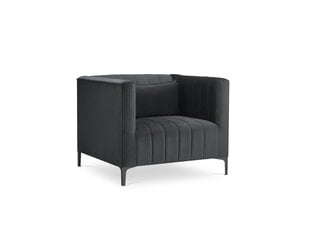 Кресло Micadoni Home Annite, серое/черное цена и информация | Кресла в гостиную | pigu.lt