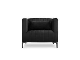 Fotelis Micadoni Home Annite, juodas kaina ir informacija | Svetainės foteliai | pigu.lt