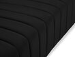 Sofa Micadoni Home Annite 3S, juodos spalvos kaina ir informacija | Sofos | pigu.lt