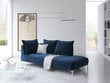 Kušetė Micadoni Home Jardanite 2S, mėlyna kaina ir informacija | Sofos | pigu.lt