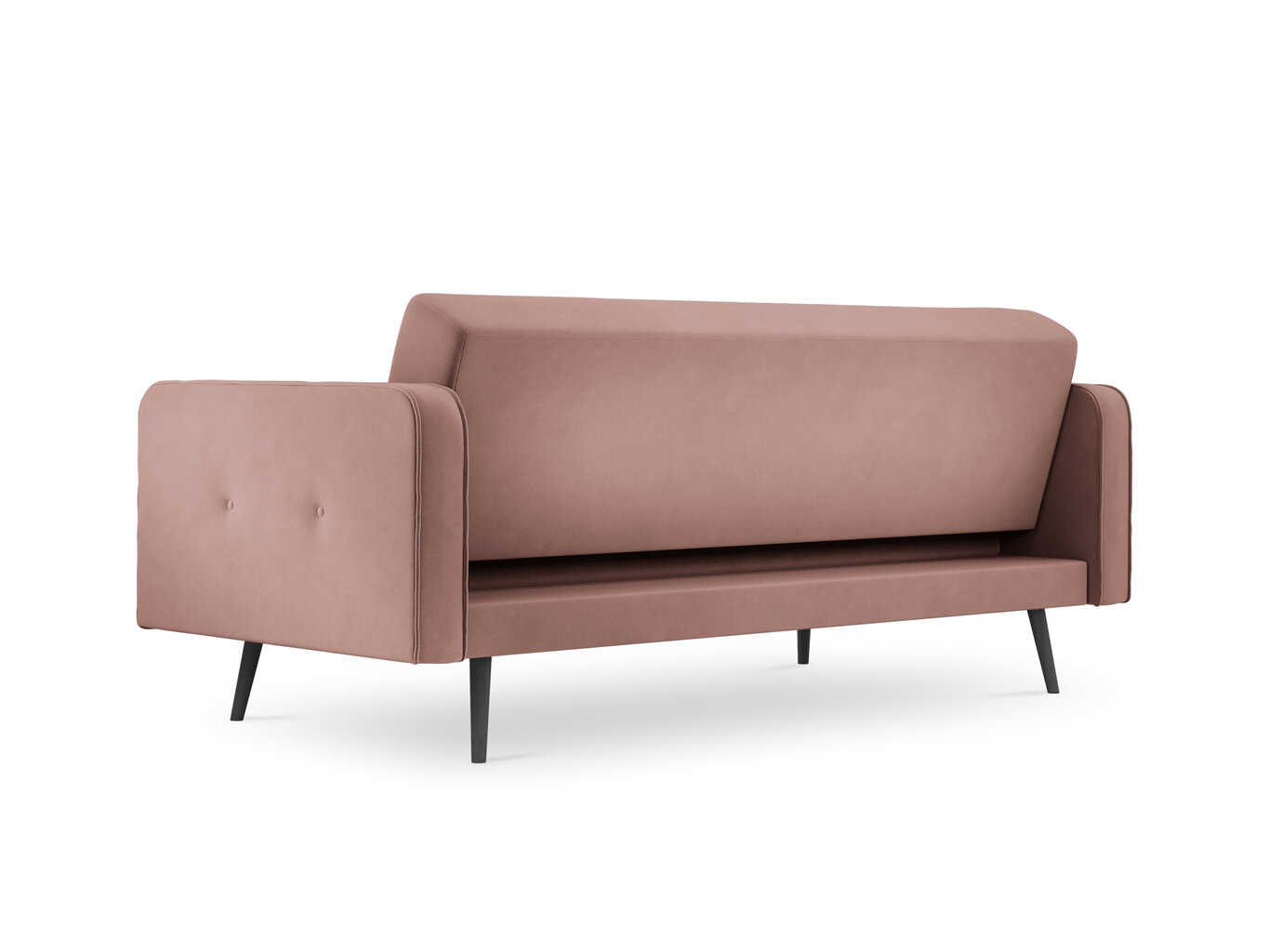 Sofa Micadoni Home Jasper 3S, rožinė kaina ir informacija | Sofos | pigu.lt