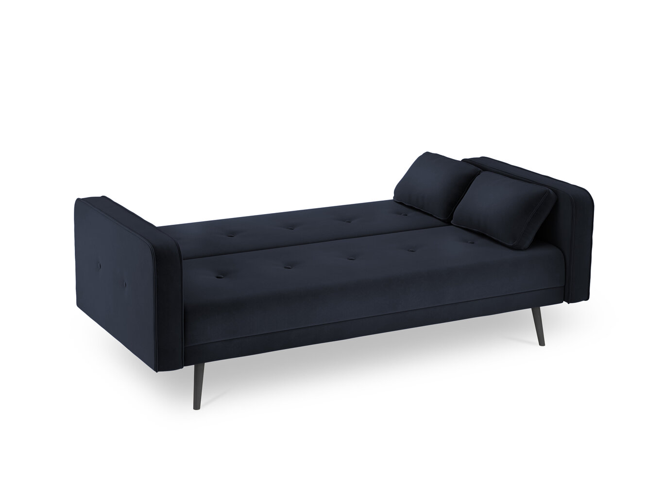 Sofa Micadoni Home Jasper 3S, tamsiai mėlyna цена и информация | Sofos | pigu.lt