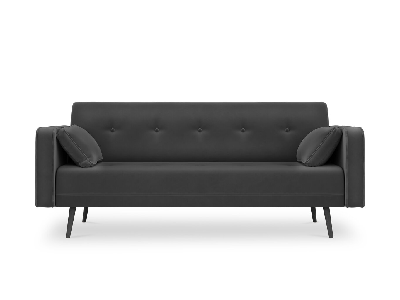 Sofa Micadoni Home Jasper 3S, pilka kaina ir informacija | Sofos | pigu.lt