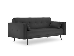 Sofa Micadoni Home Jasper 3S, pilka kaina ir informacija | Sofos | pigu.lt