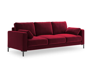 Sofa Micadoni Home Jade 3S, raudona kaina ir informacija | Sofos | pigu.lt